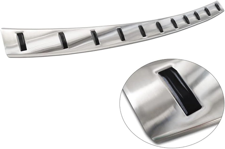 Avisa Edelstahl Heckstossstangenschutz kompatibel mit Volkswagen Multivan T7 2021- 'Strong Edition'