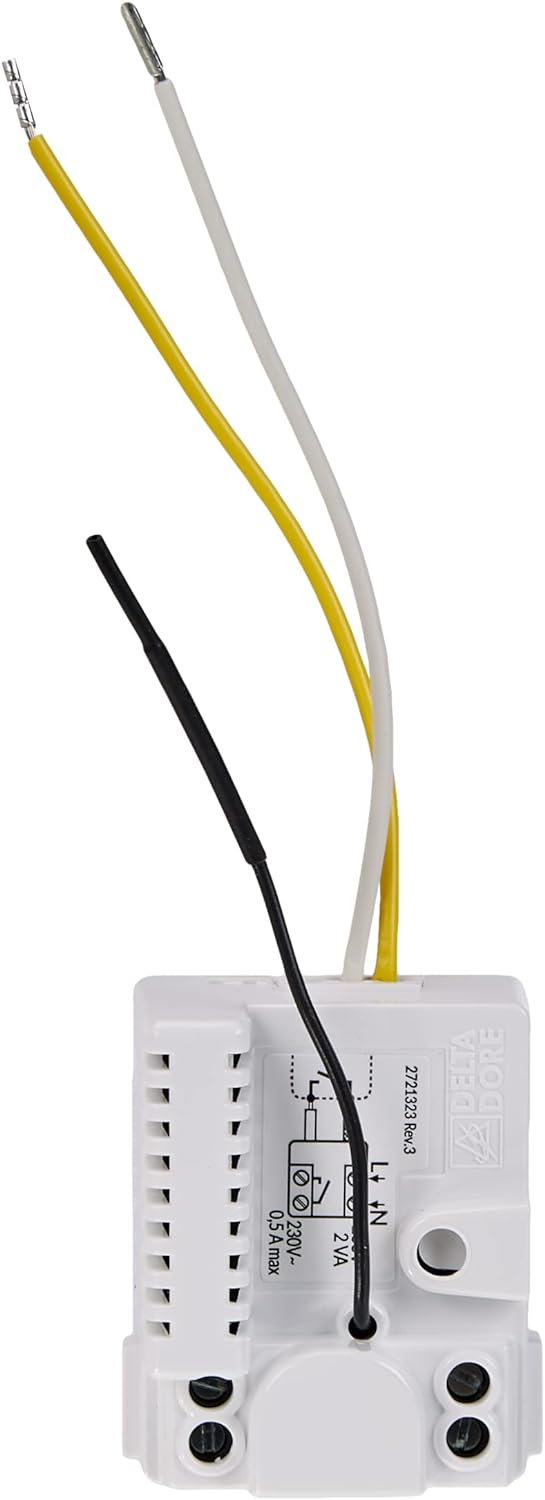 Delta Dore DEL6351103 Tyxia 4600 elektrischer Empfänger, Trockenkontakt, X3D