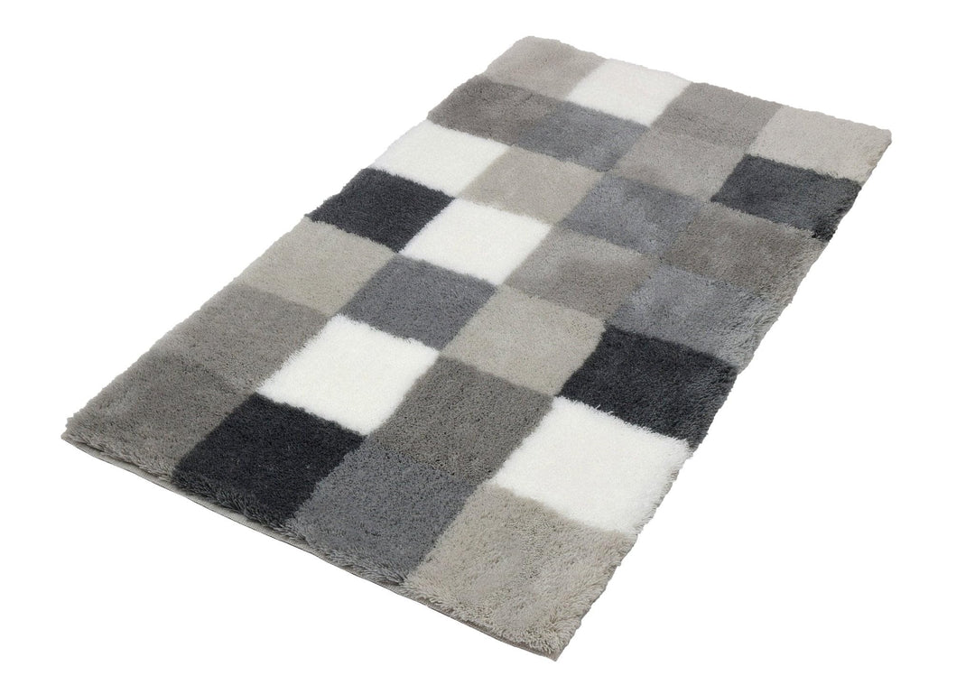 Kleine Wolke Caro Badteppich, Mikrofaser, Flanell, 1 cm cm, 85 x 150 cm Flanell 85 x 150 cm, Flanell