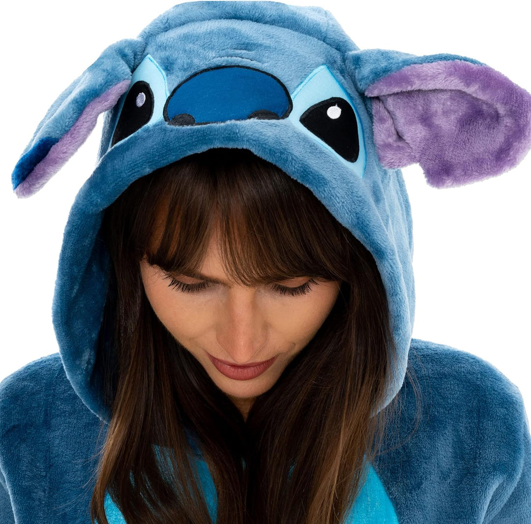 Disney Damen Onesie Lilo &amp; Stitch L Blau, L Blau