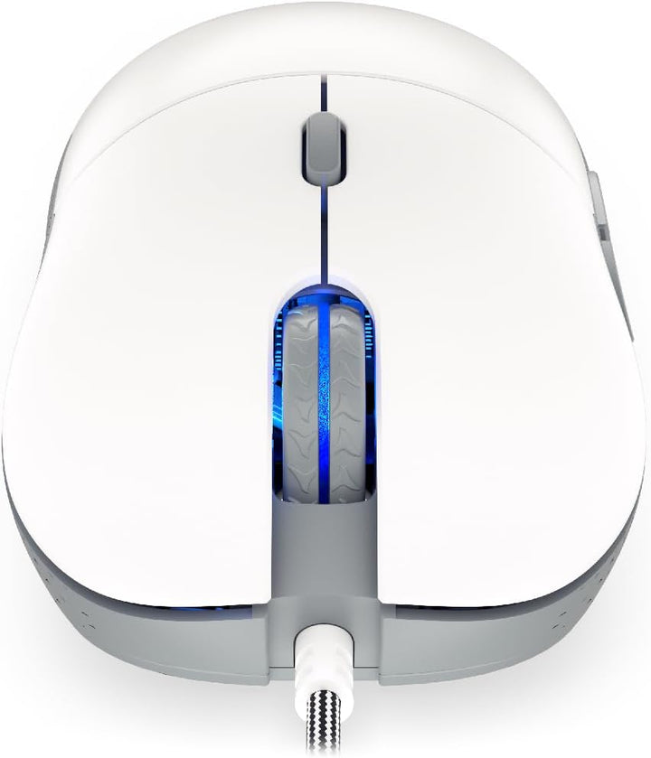 ENDORFY GEM Plus Onyx White Souris Droitier USB Type-C Optique 19000 DPI