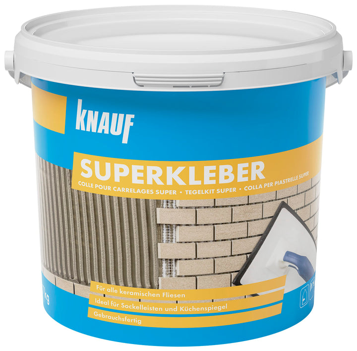 Knauf 5938 Superkleber 7 kg, grau,, 7 kg