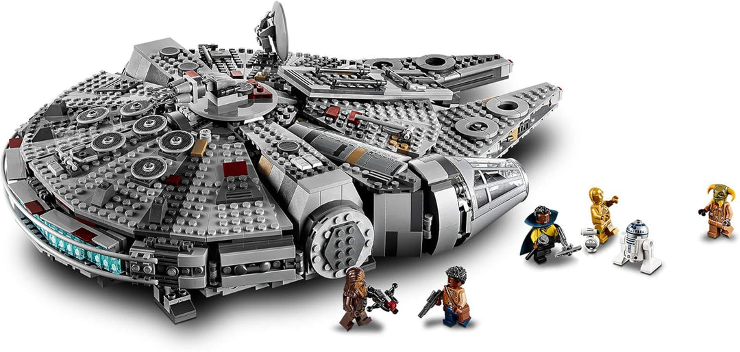 LEGO Star Wars 75257 Millennium Falcon Bauspielzeug-Set für Kinder, Jungen und Mädchen ab 9 Jahren,