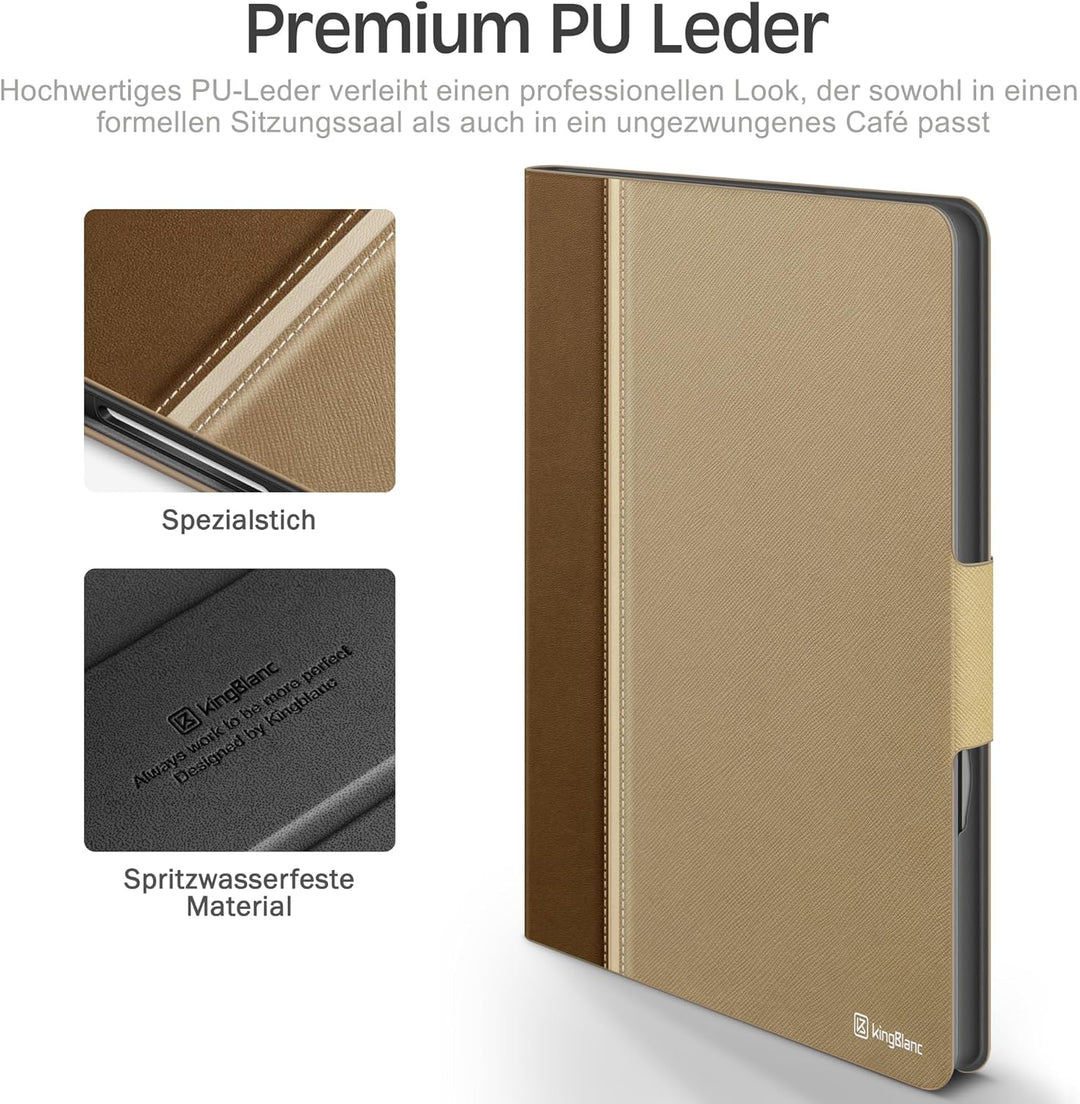 KingBlanc Hülle für iPad mini 7 (A17 Pro), iPad mini 7./6. Generation (2024/2021 8,3 Zoll) mit Penci
