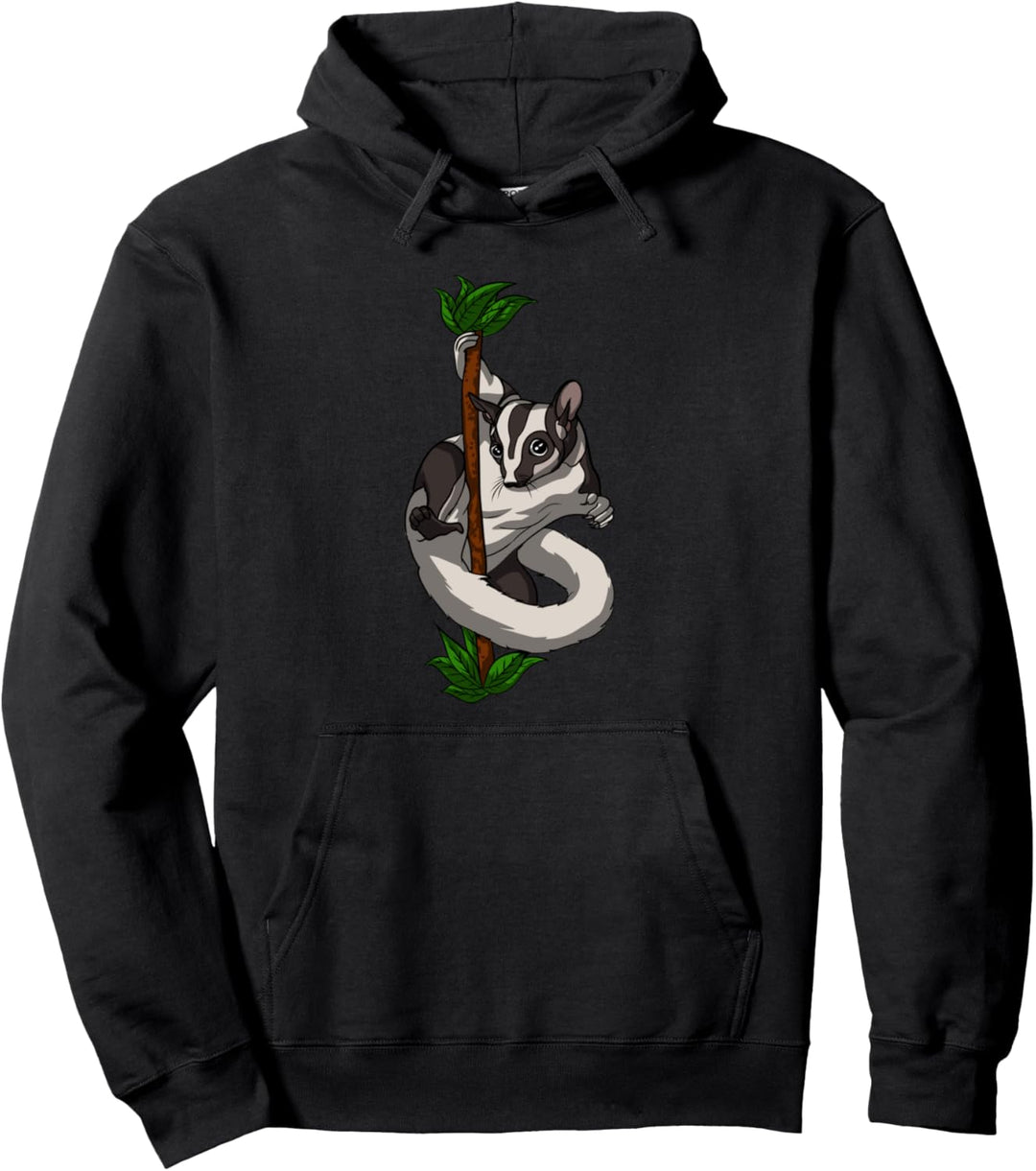 Zuckersegelflugzeug Haustier Poledance Tanzen Pullover Hoodie