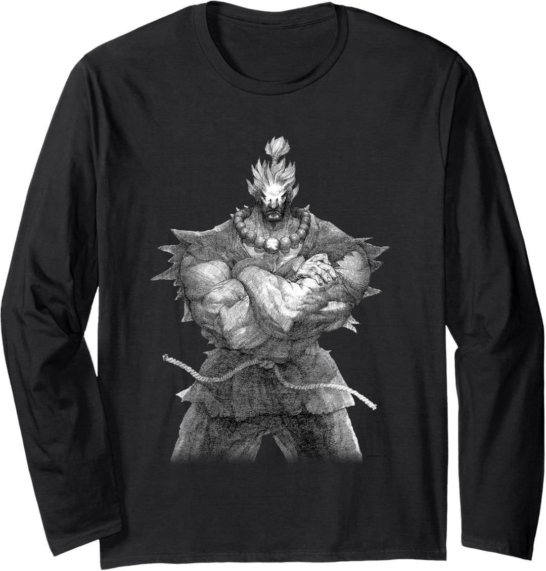 STREET FIGHTER Master of the fist : Akuma Langarmshirt