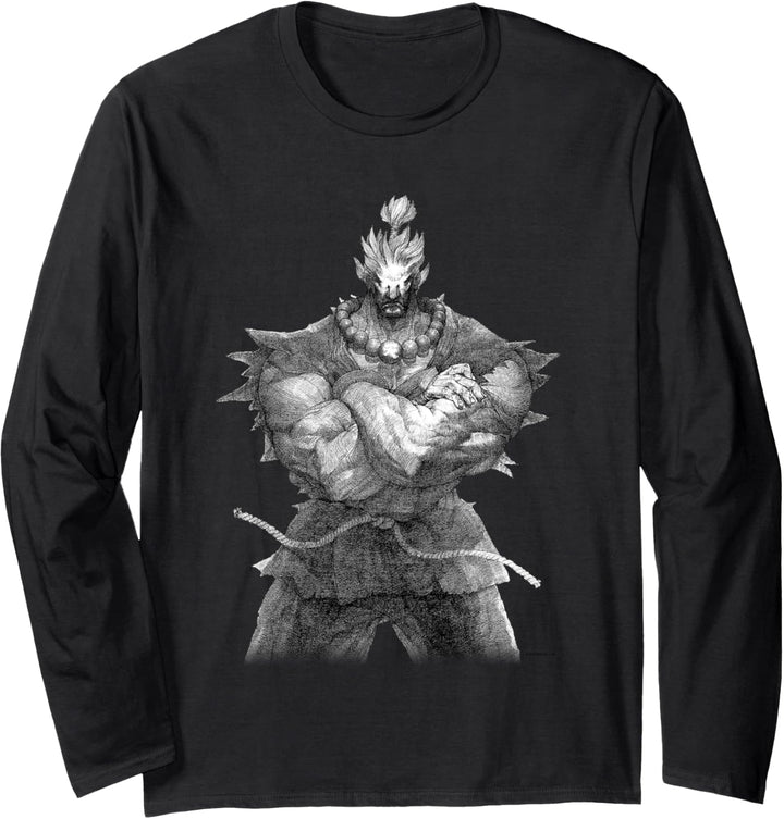 STREET FIGHTER Master of the fist : Akuma Langarmshirt