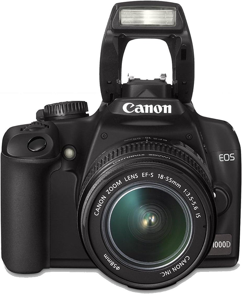 Canon EOS 1000D SLR-Digitalkamera (10 MP, Live-View, Kit inkl. EF-S 18-55mm IS) Kit inkl. EF-S 18-55