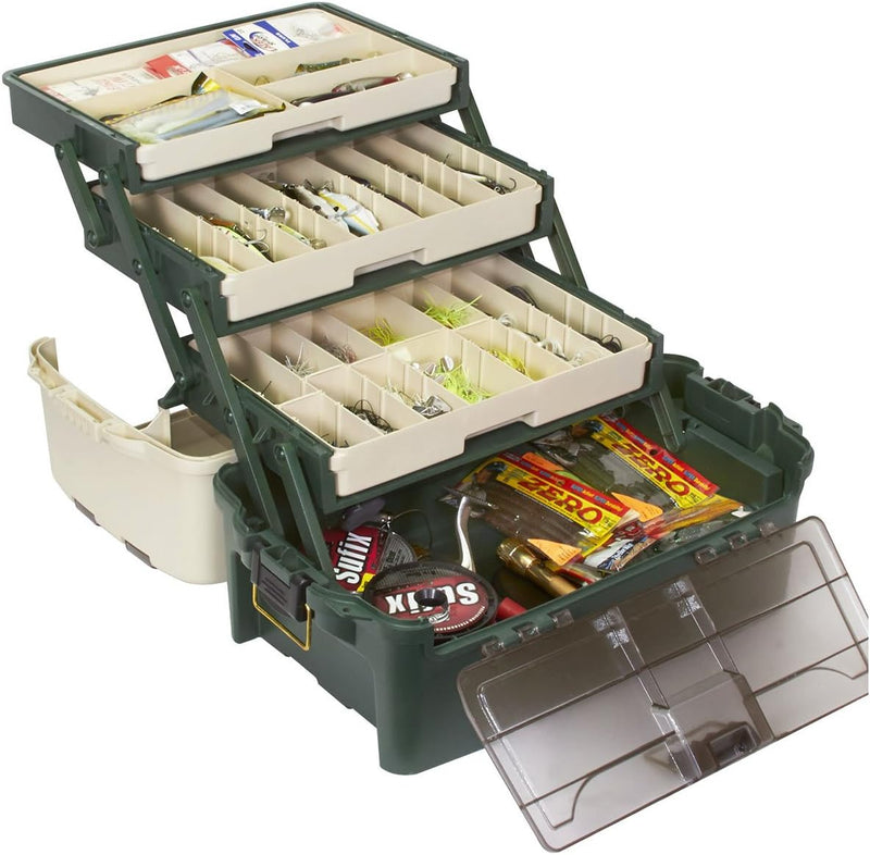 Plano Hybrid Hip Tackle System, Einheitsgrösse, Weiss und Grün, Premium Tackle Storage with Removabl