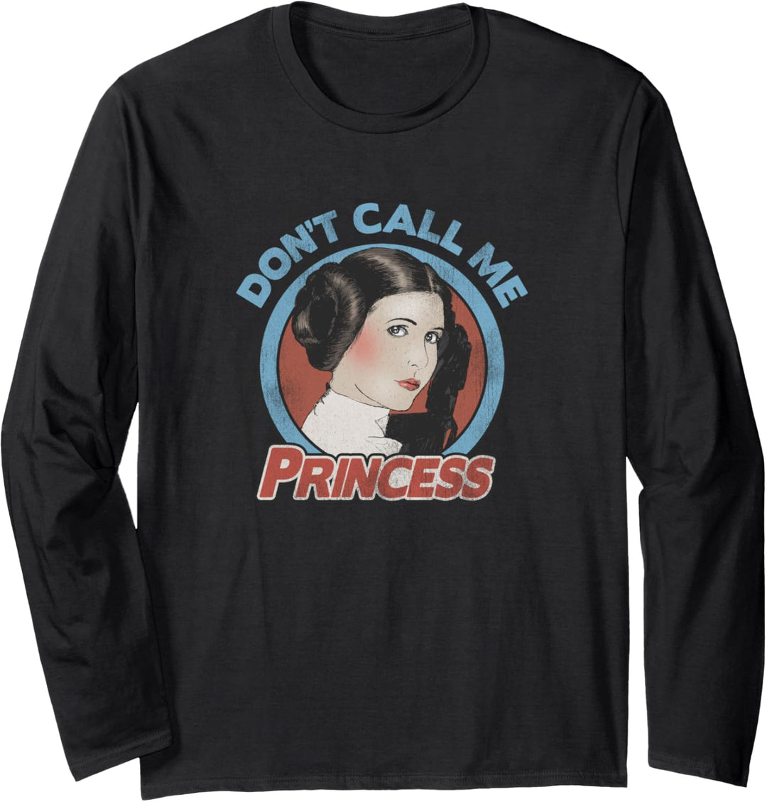 Star Wars Leia Don't Call Me Princess Langarmshirt