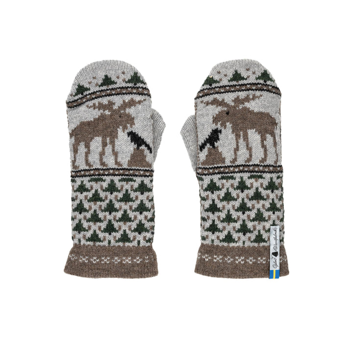 ÖJBRO VANTFABRIK Fäustlinge 4 Lagen 100% Merinowolle versch. Modelle, Grösse S-L (6-11) Handschuhe S