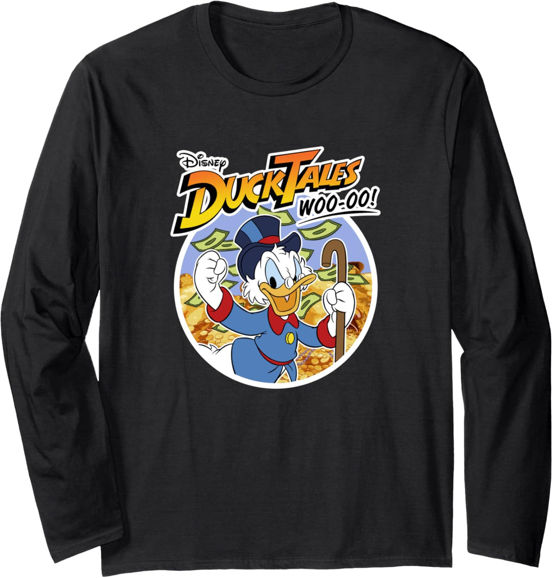 Disney DuckTales Woo-oo Scrooge McDuck Langarmshirt