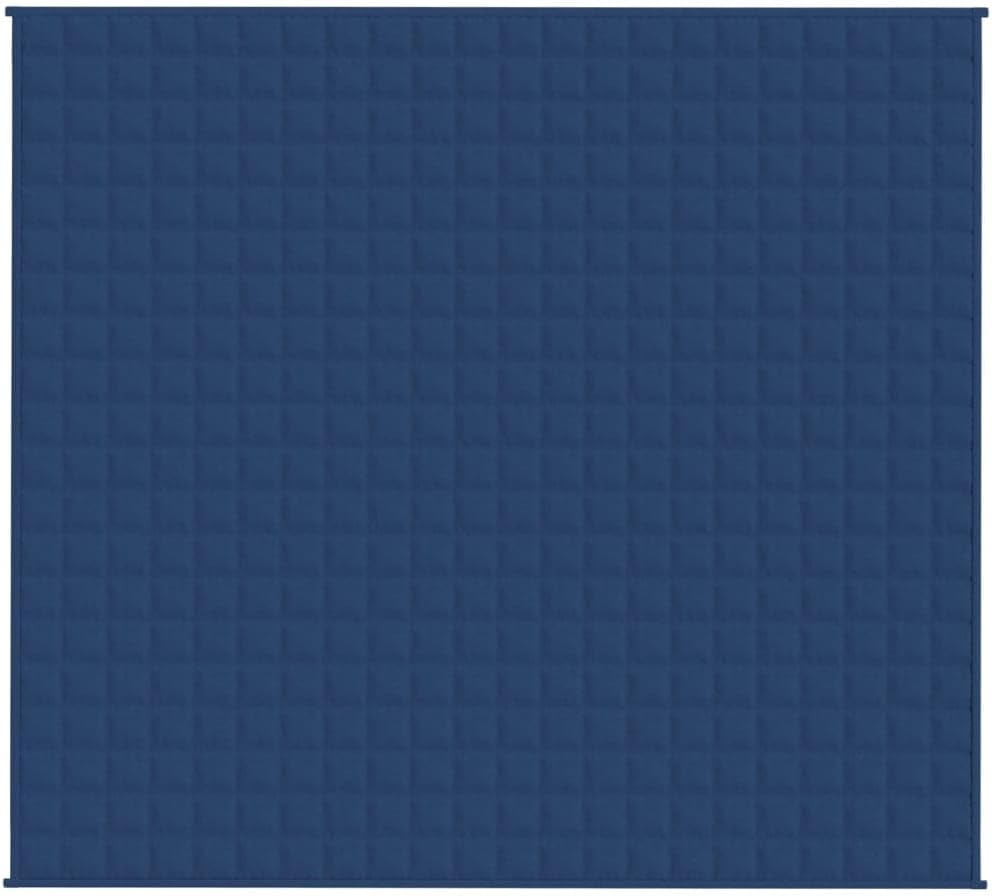 Homgoday Gewichtete Decke, Blau, 200 x 220 cm, 13 kg, Stoff, Möbeldekor, warme und bequeme Decke, ho