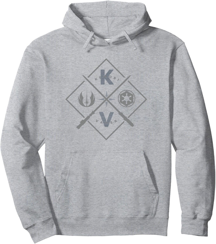 Star Wars: Obi-Wan Kenobi Resistance Jedi And Empire Crest Pullover Hoodie