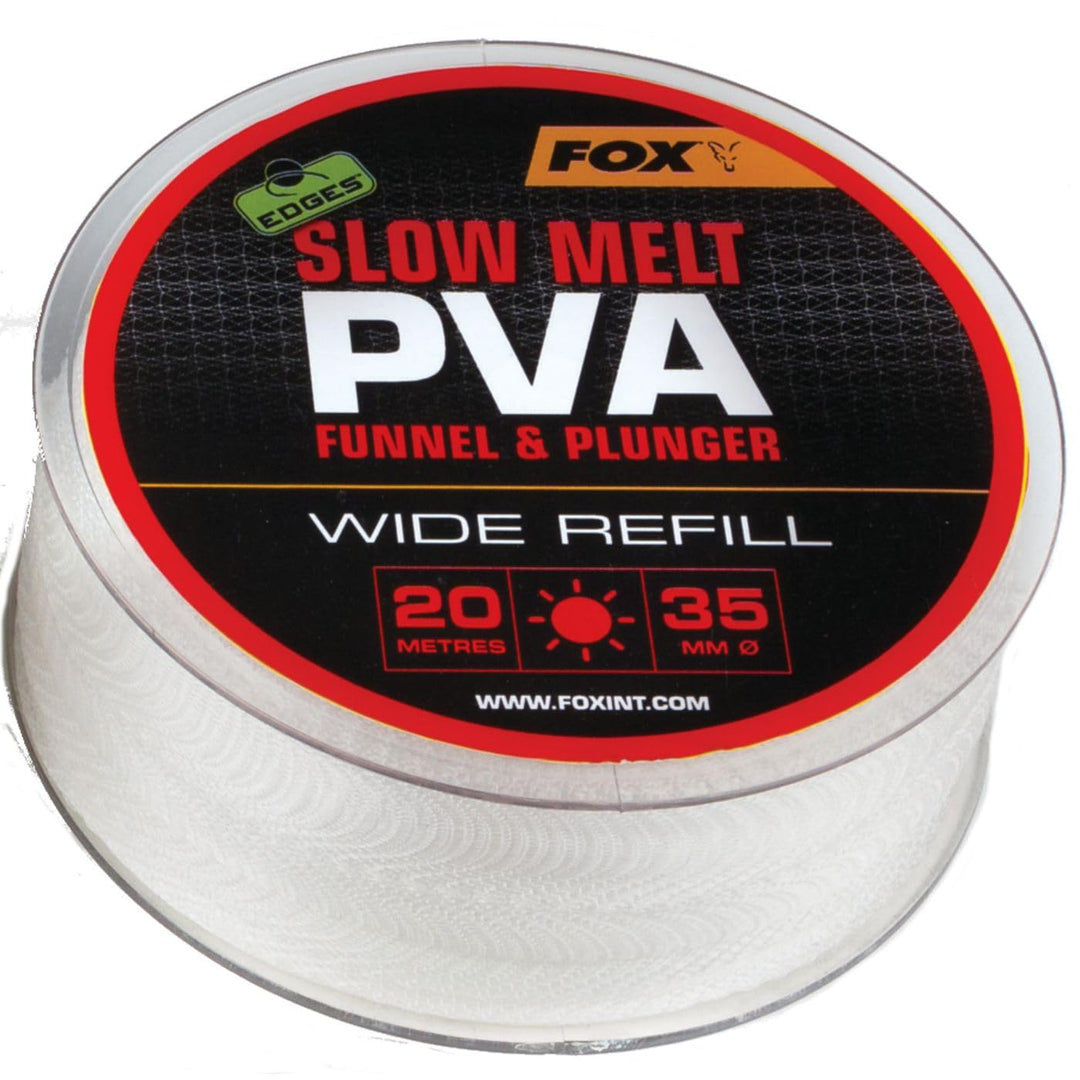 Fox Edges PVA Mesh Refill Slow Melt 20m - PVA-Schlauch 35mm Wide, 35mm Wide