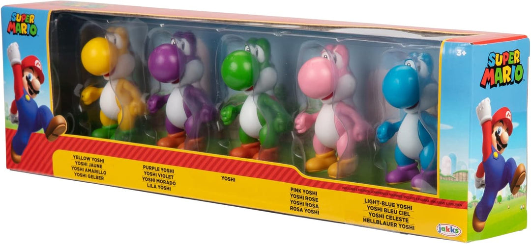 Nintendo Yoshi Figuren 5er Set, 6,5 cm