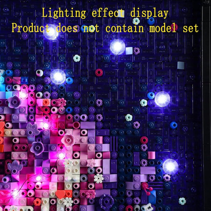 GEAMENT LED Licht-Set Kompatibel mit Lego Die Milchstrassen Galaxie - Beleuchtungsset für Art 31212