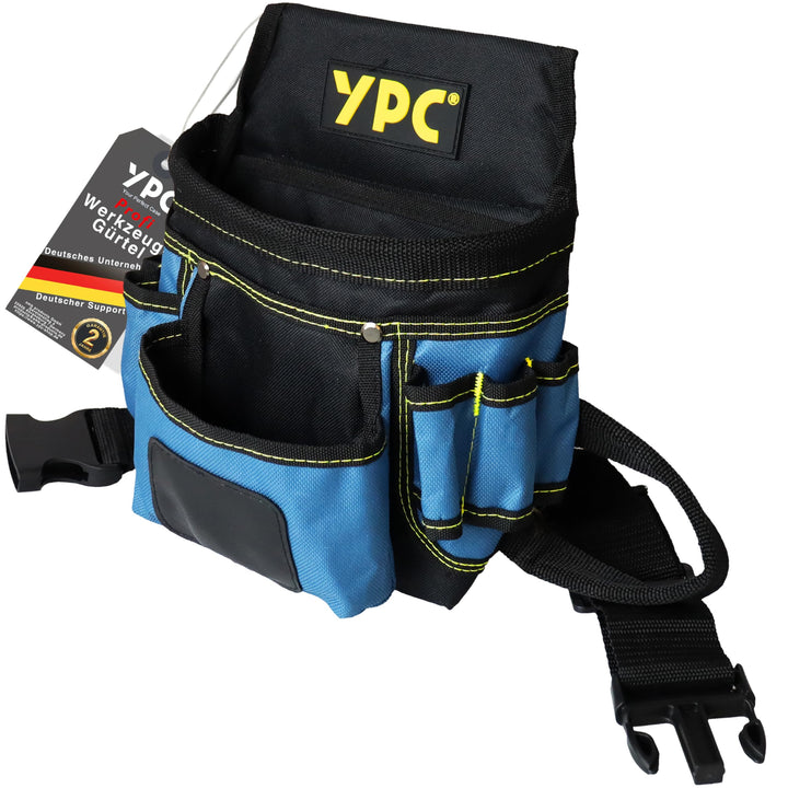 YPC Presto Werkzeug Gürteltasche XL – Werkzeuggürtel, Arbeitsgürtel, wasserfeste Werkzeugtasche mit