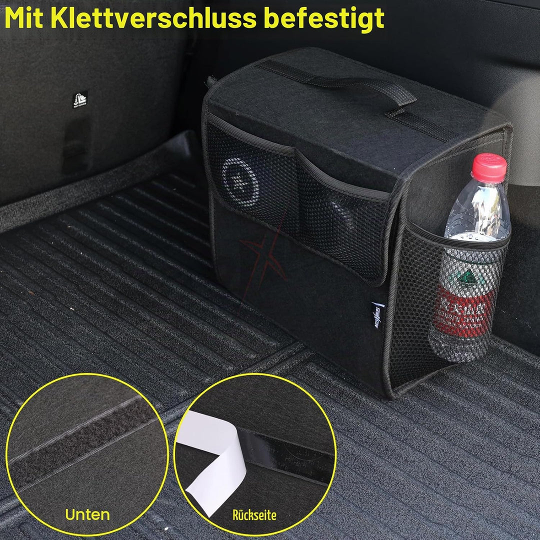 Car Design Kofferraumtasche Organizer Autotasche Auto Kofferra, M