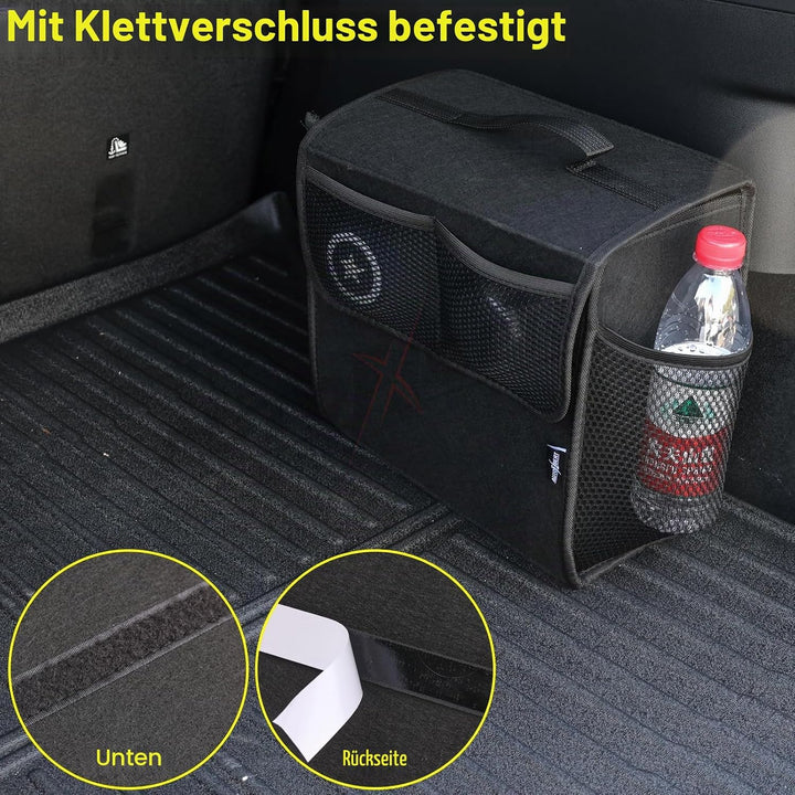 Car Design Kofferraumtasche Organizer Autotasche Auto Kofferra, M