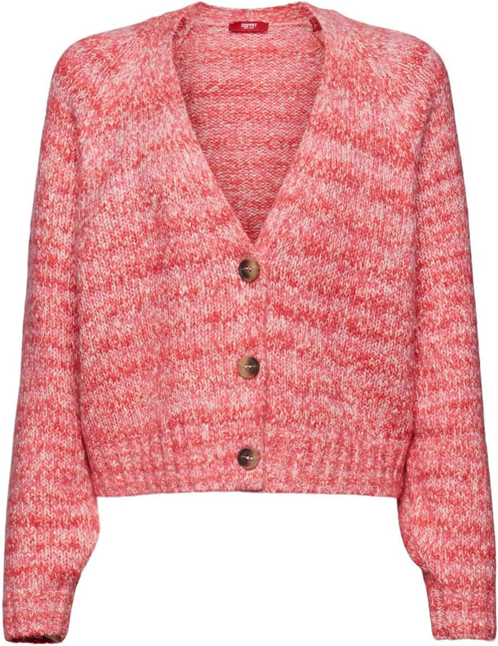 ESPRIT Mehrfarbiger Cardigan mit V-Ausschnitt