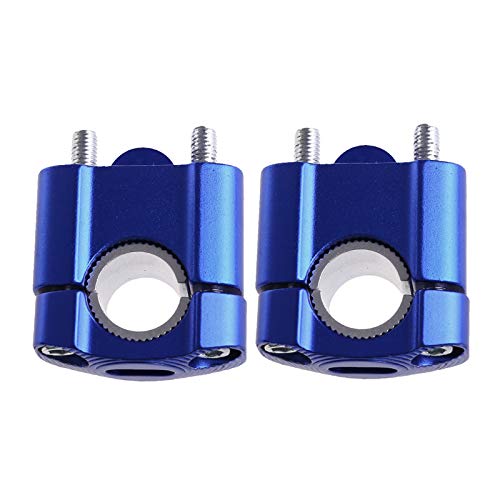 MASO Motorrad Lenker Riser 7/8 '' 22mm & 11/8 '' 28mm Langlebige Aluminiumlegierung Lenker Klemme -