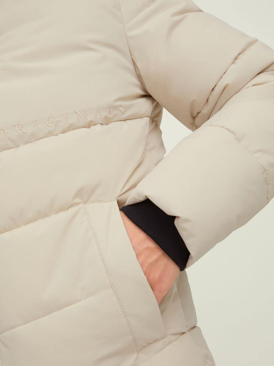JACK & JONES Herren Jorcopenhagen Puffer Jacket Sn Jacke, Moonbeam