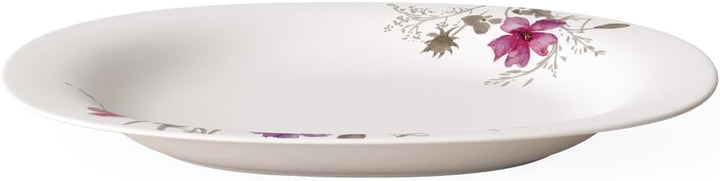 Villeroy und Boch Mariefleur Gris Basic Servierplatte, Premium Porzellan, Weiss/Bunt Servierplatte G