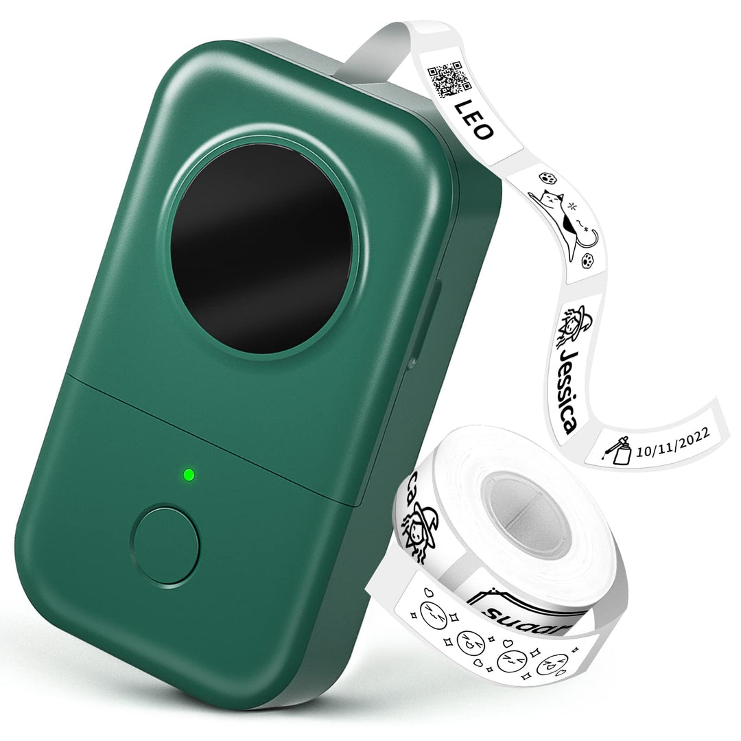 COLORWING D30 Mobiler Bluetooth Beschriftungsgerät, Selbstklebend Etikettiergerät Kompatibel Mit Ios