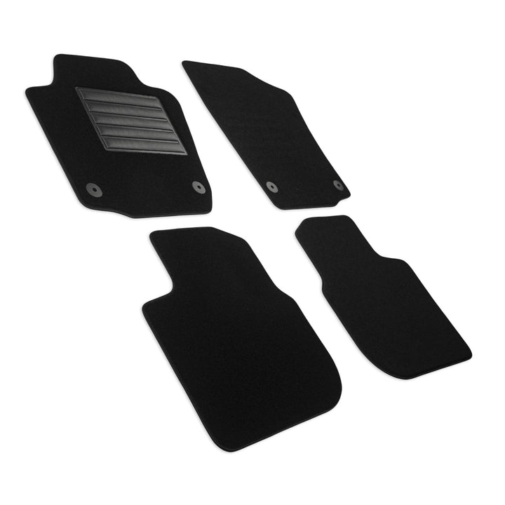 MDM SP-4421 Fussmatten Velours Autoteppich passend für Seat Toledo IV 10.2012>2019