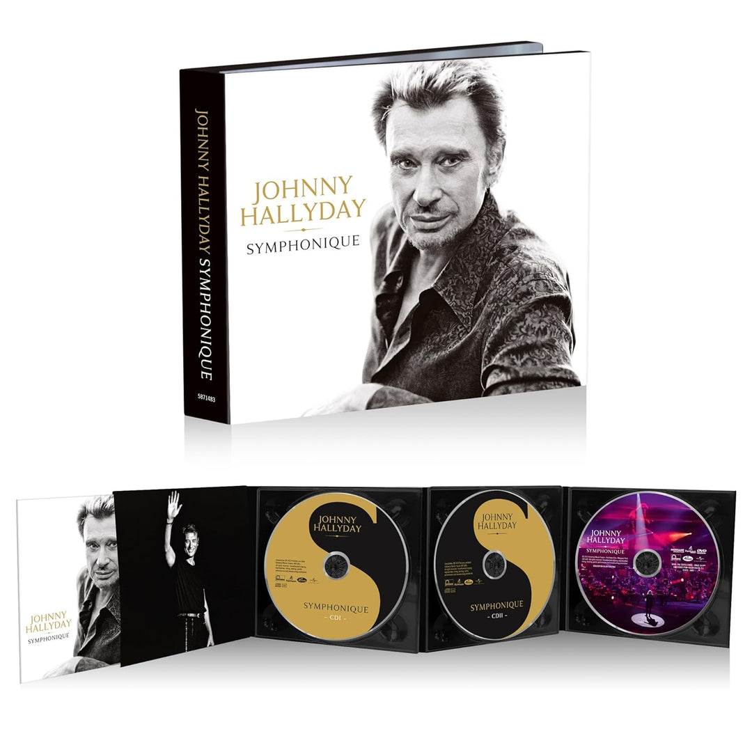 Johnny Hallyday Symphonique, Audio-CD
