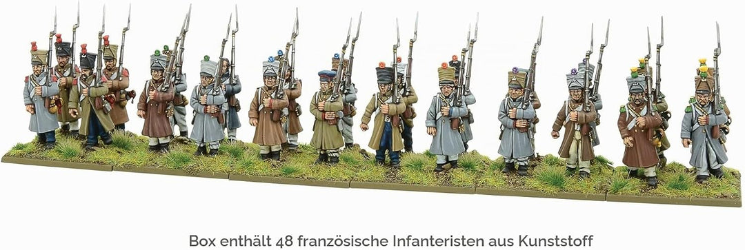 Warlord Games 301510002 Waterloo Second Edition Starter-Set Zubehör, unlackiert