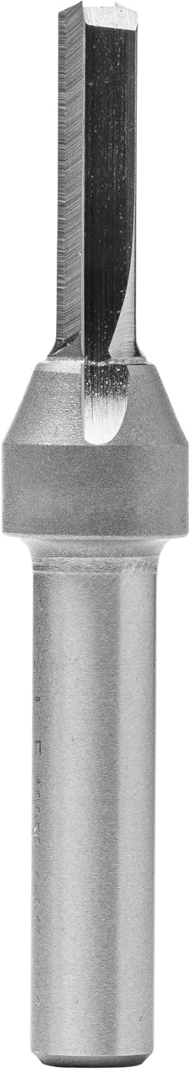 ENT 10950 Nutfräser VHW, Schaft (S) 8 mm, Durchmesser (D) 6 mm, NL 20 mm, SL 32 mm, GL 69 mm, mit Vo
