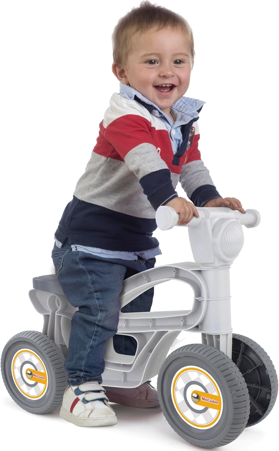 Chicos - Mini Custom Artic Ride-On Motorrad mit Vier Rädern Kindermotorrad für Kinder ab 1 Jahr | St