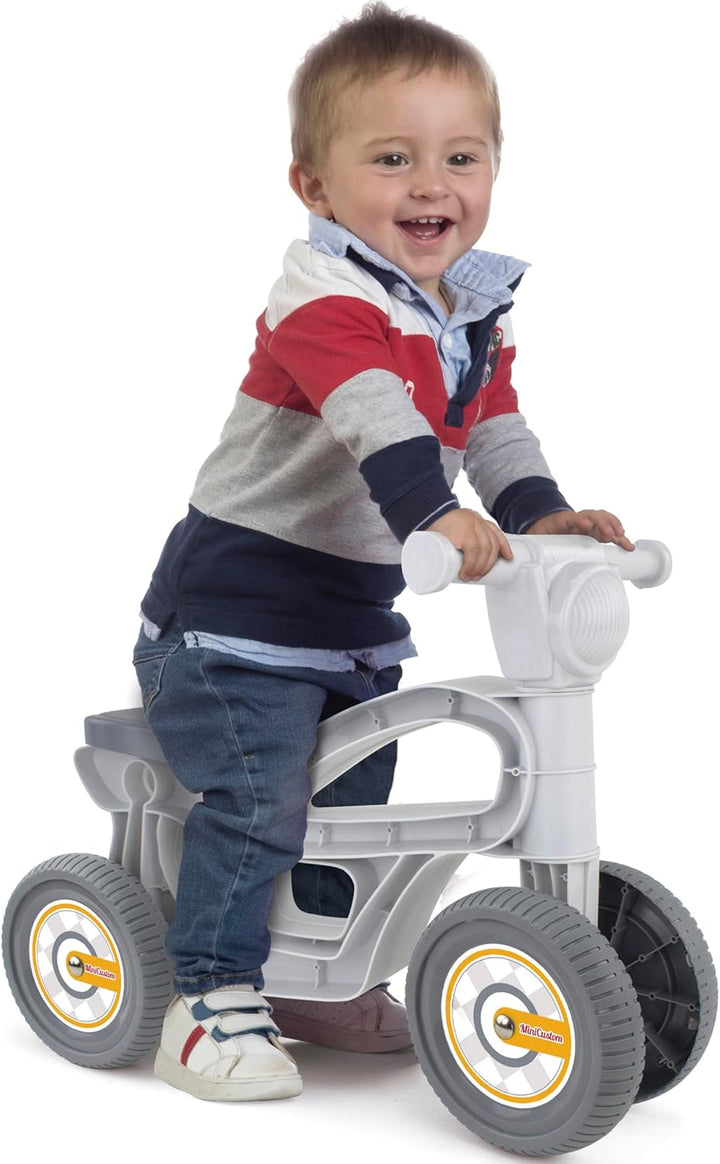 Chicos - Mini Custom Artic Ride-On Motorrad mit Vier Rädern Kindermotorrad für Kinder ab 1 Jahr | St