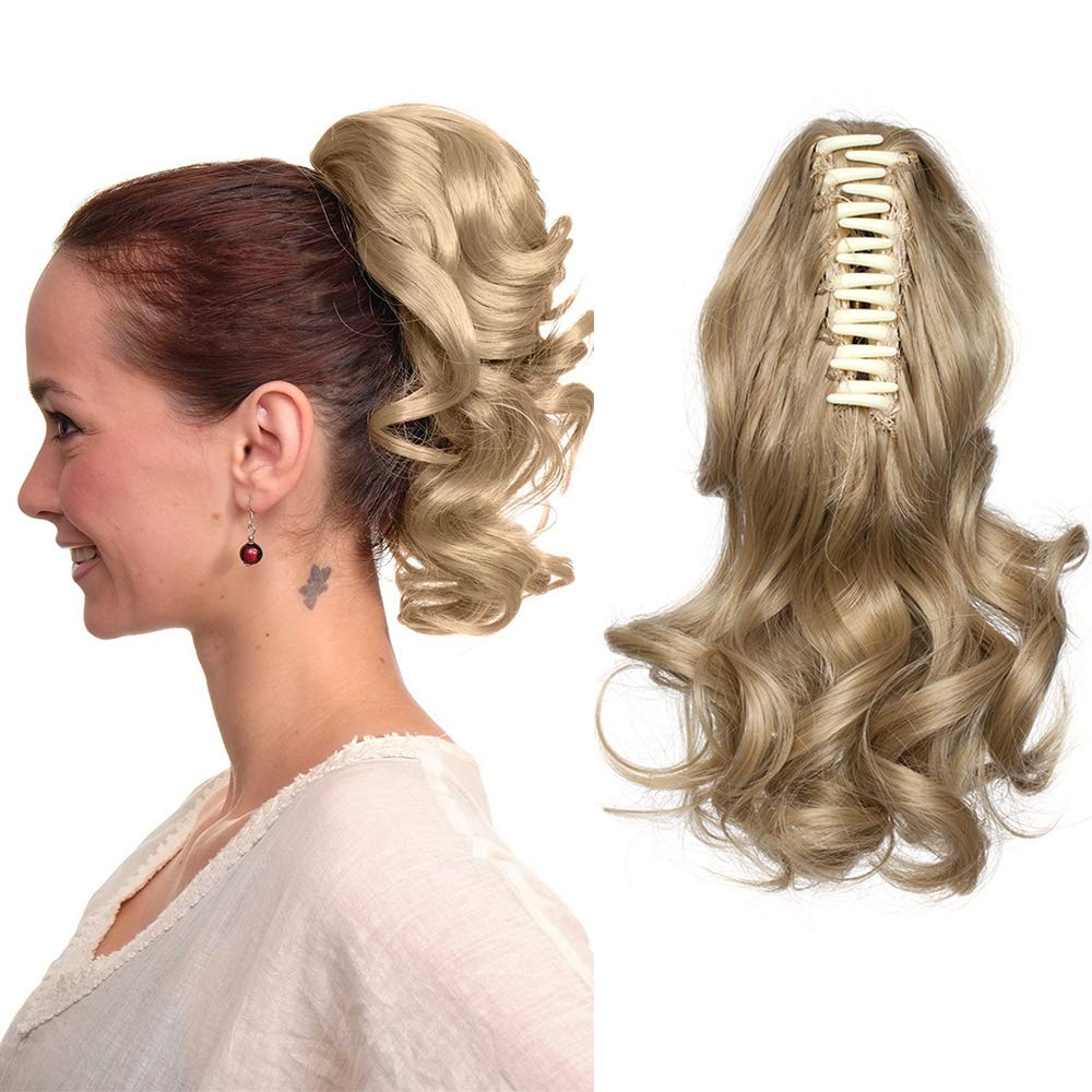 SEGO Ponytail Extension Pferdeschwanz Haarteil Haarverlängerung Zopf Hair Piece Haar Voluminös Wavy