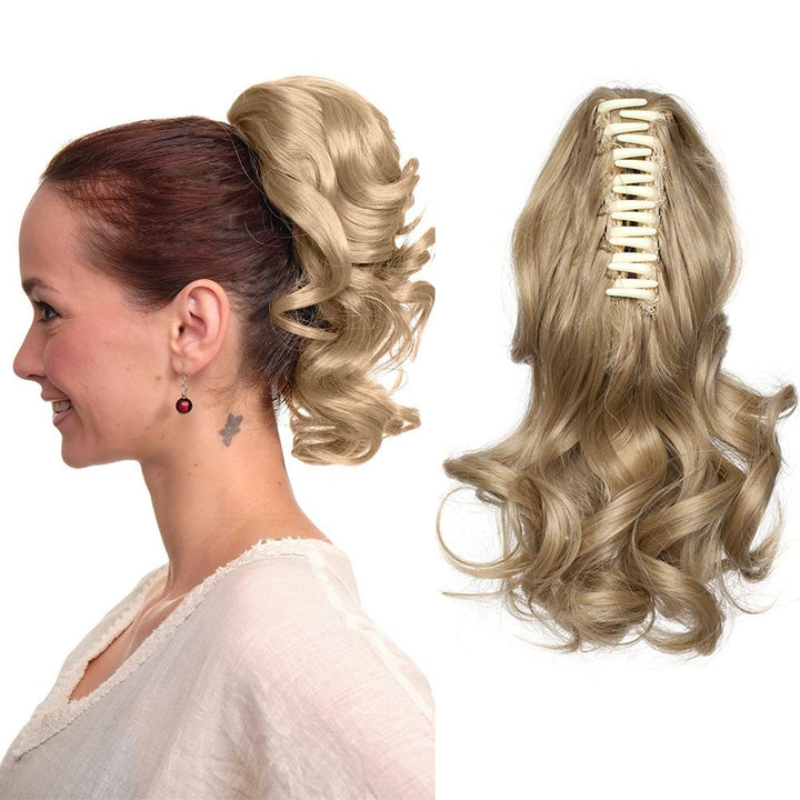 SEGO Ponytail Extension Pferdeschwanz Haarteil Haarverlängerung Zopf Hair Piece Haar Voluminös Wavy