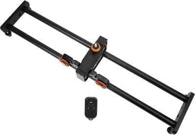 Tbest Slide Rail, YELANGU Kamera Video Dolly Motorisierter Elektrischer Slider Dolly für Smartphone