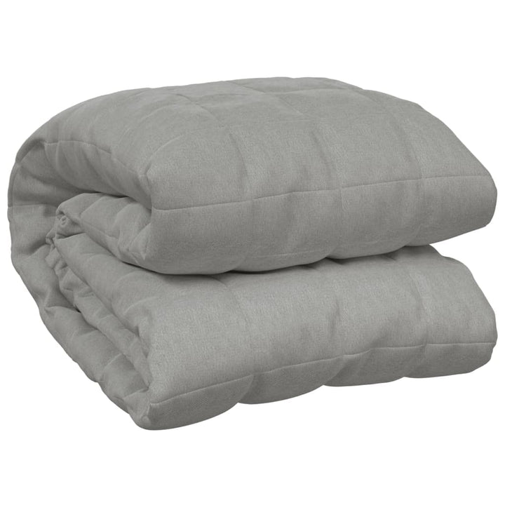 SKM Gewichtsdecke Grau 138x200 cm 6 kg Stoff, Weight: 6.4 kg, 350718 Grau 138 x 200 cm,6 kg, Grau 13