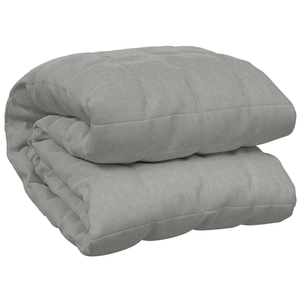 SKM Gewichtsdecke Grau 137x200 cm 6 kg Stoff, Weight: 6.4 kg, 3154778 Grau 137 x 200 cm,6 kg, Grau 1