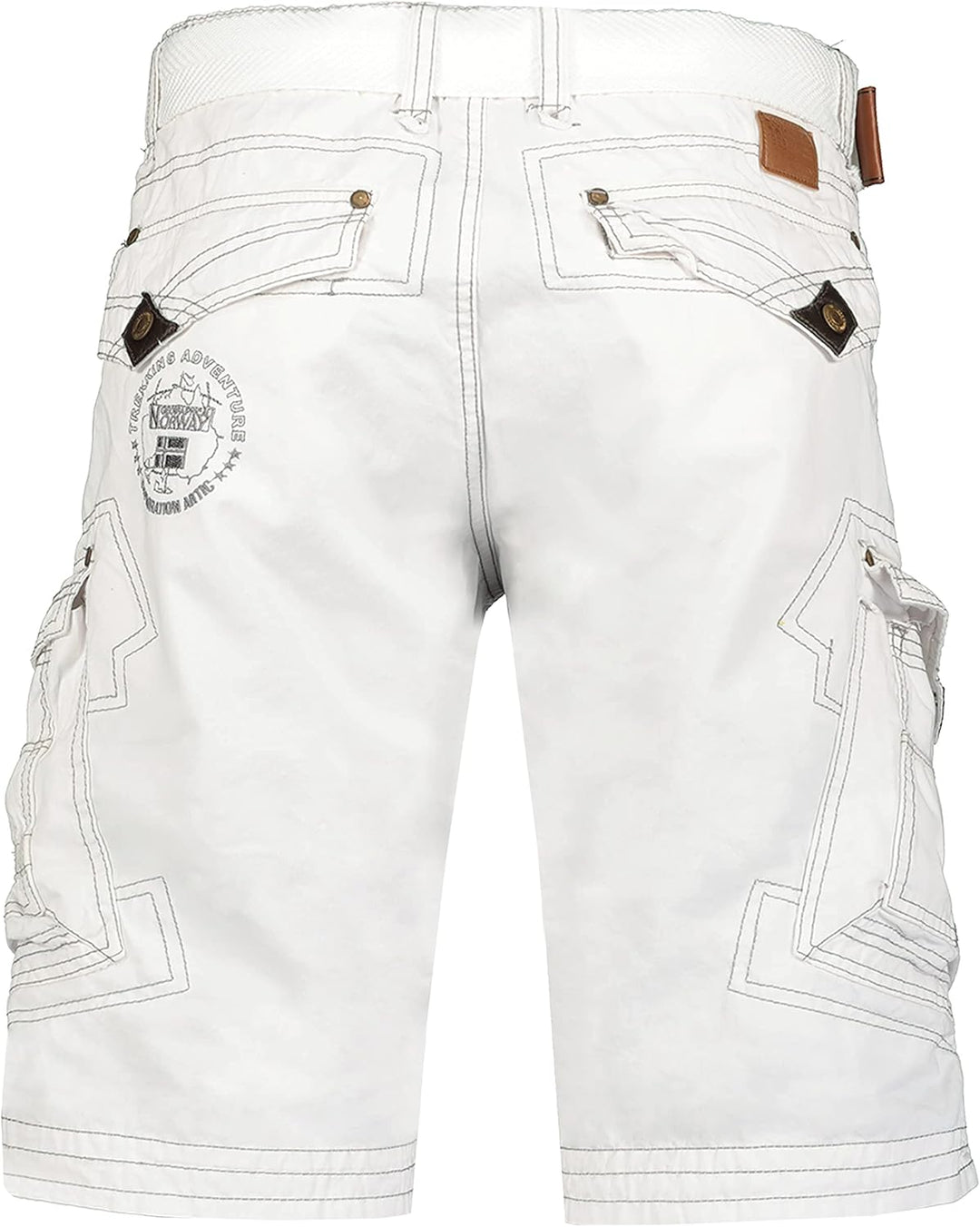Geographical Norway Panoramique Men - Bermuda Mann Cotton - Shorts Herren Sport Cargo - Shorts Bermu