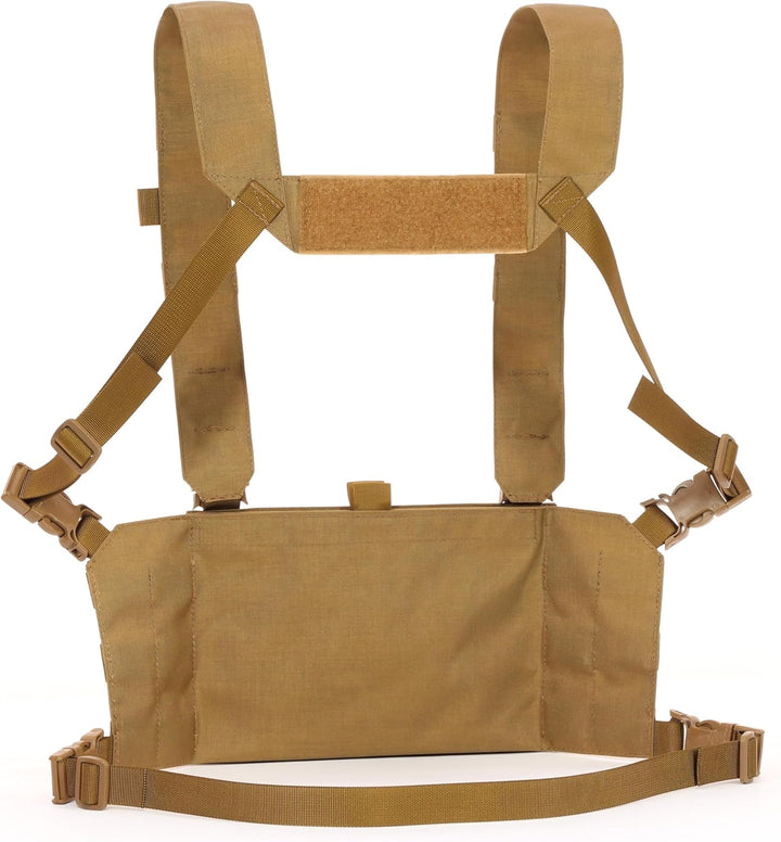 Zentauron Micro Battle Chest Rig (Extended) - Molle Mini Chest Rig für Profis - Flexibel, robust, ef