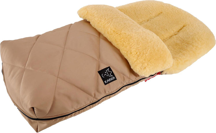 Lammfell Fusssack Natura, sand 1 Stück (1er Pack) Sand, 1 Stück (1er Pack) Sand