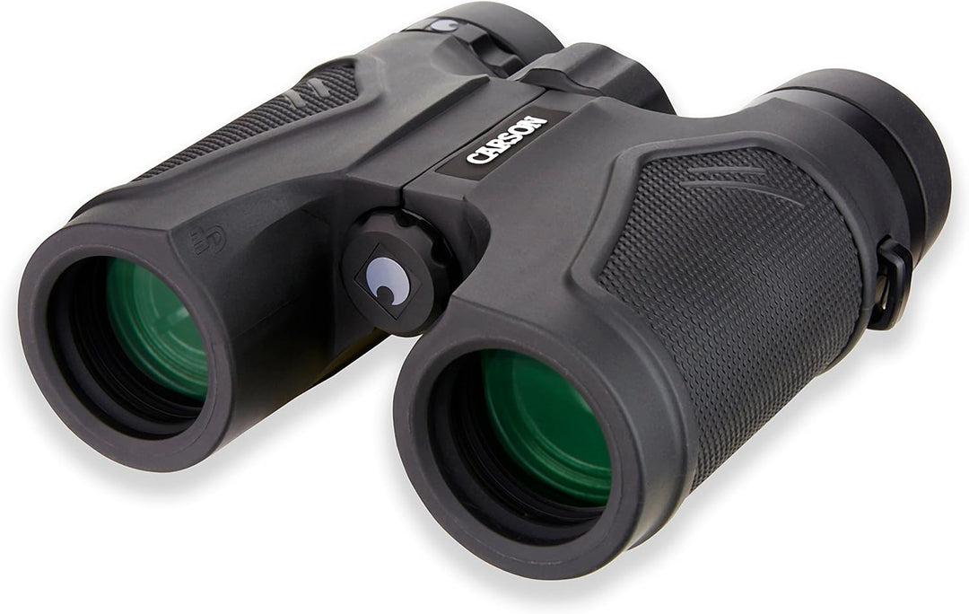 Carson Full-Size Fernglas, 8x32mm, hochwertige ED-Glas Linsen, wasserdicht und beschlagfrei (TD-832E