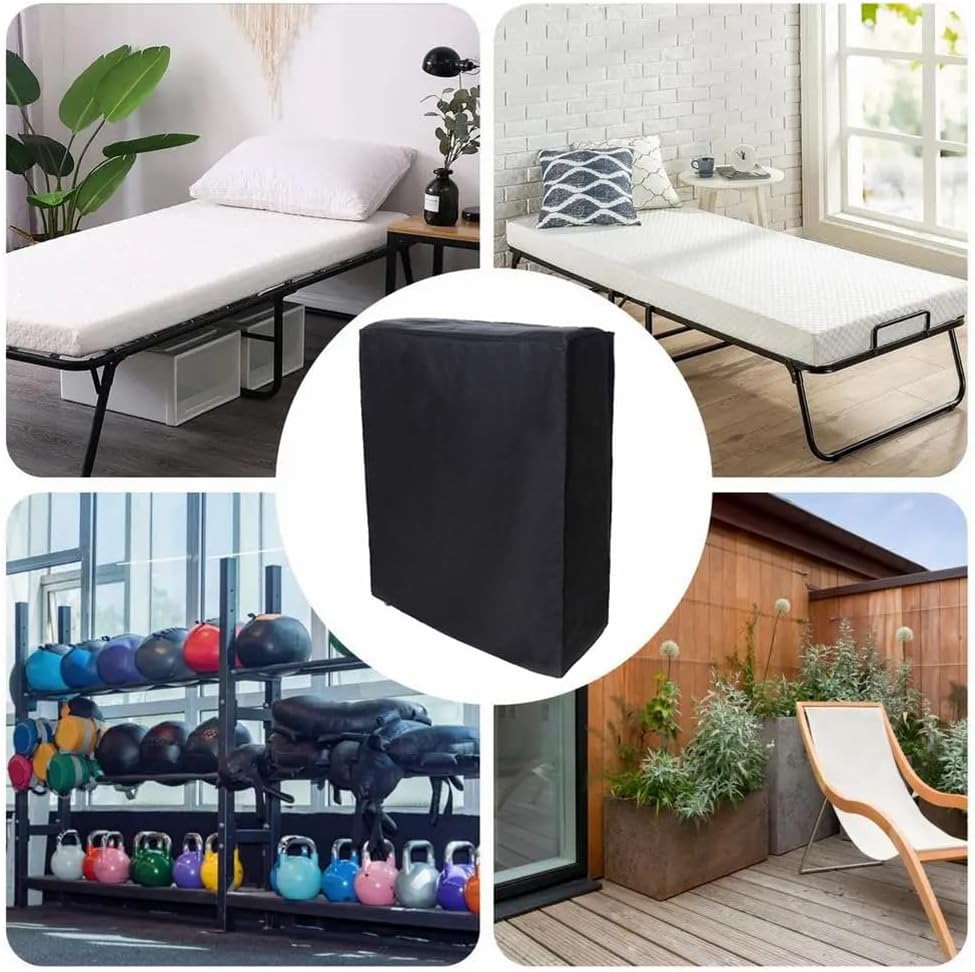 Klappstühle Schutzhülle, 210T Polyestergewebe Gartenstühle Abdeckung, Winddicht, Anti-UV, Staubdicht