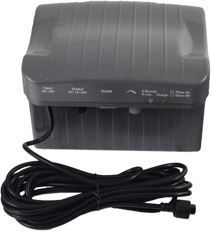 Agora-Tec® Solar Bachlauf - Pumpen - Set mit Akku und LED Licht AT-10W-BLH-V2.0_monokristallin