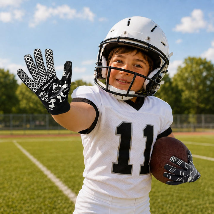 Seibertron Pro 3.0 Elite Ultra-Stick Sports Receiver/Empfänger Handschuhe American Football Gloves J