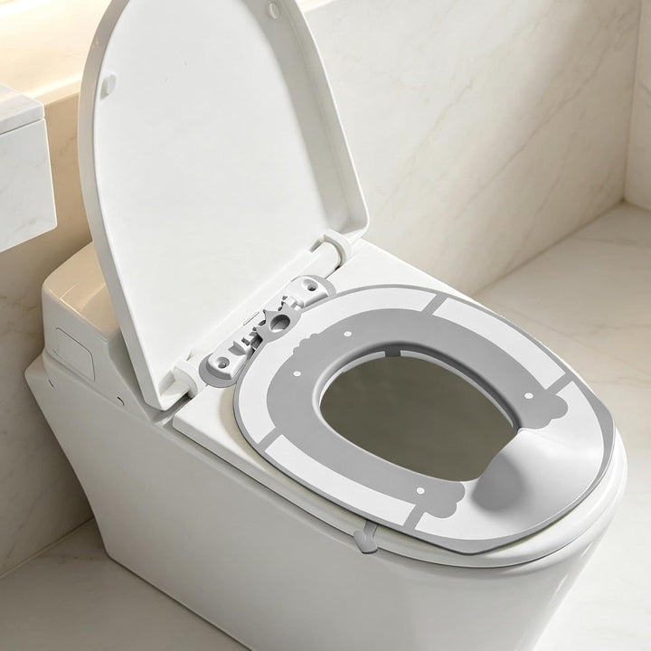 Kinder Toilettensitz Faltbarer Tragbarer Saugnapf-Universalabdeckung | Toilettentrainingssitze Für R
