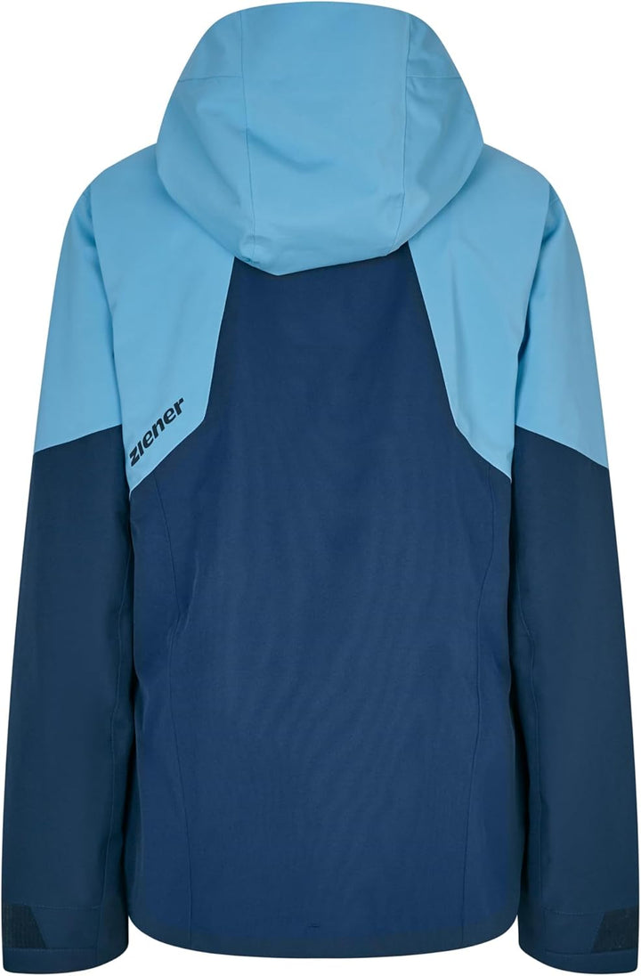 Ziener Damen Turis Ski-Jacke/Freeride | sympatex, PFC frei, Wolle (1er Pack), 36 hale navy