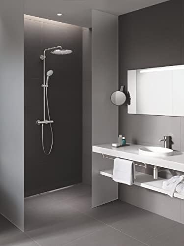 GROHE Euphoria 310 - Duschsystem inkl. Thermostatbatterie (Wandmontage, langlebige Oberfläche, Antik